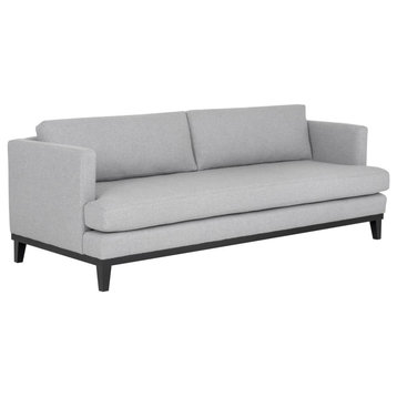 Sunpan Domestic Kaius Sofa - Limelight Silver