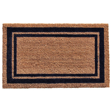 Calloway Mills Dark Blue Border Doormat 24" x 36"