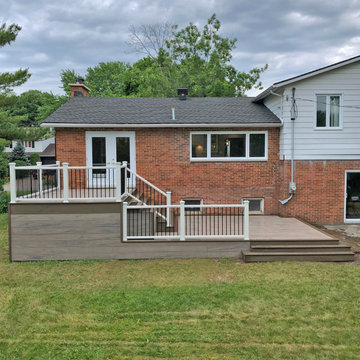 Trex Enhance Naturals Deck with Trex Composite Railings