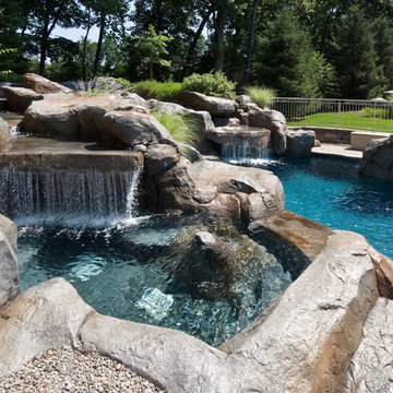 Water features, cascades, waterfalls, and fountains