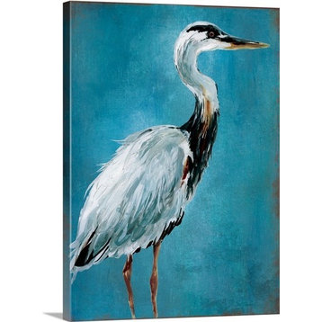 "Great Blue Heron I" Canvas Art, 18"x24"x1.25"