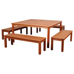 Transitional Outdoor Dining Sets by ShopLadder