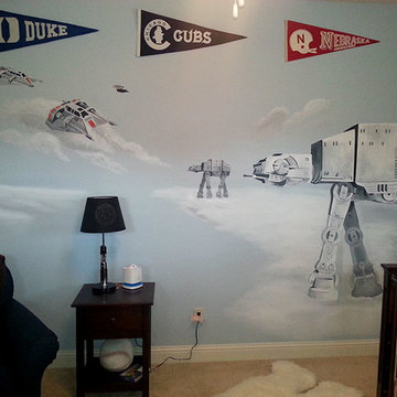 Kids room murals