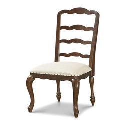 Sonoma Vintage Brown Upholstered Dining Side Chair - Dining Chairs