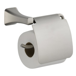 Delta Tesla&reg; Tissue Holder with Removable Cover - Toilet Paper Holders