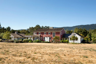 Inspiration for a country exterior home remodel in San Francisco