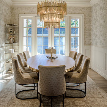 Los Gatos Refined Dining Room • Atelier Noël