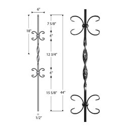 Ribbon Iron Balusters - Products