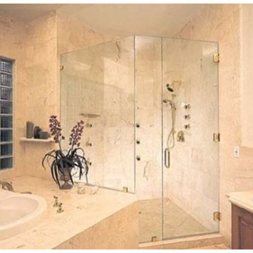 Shower doors installation