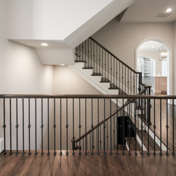 86_ Gorgeous Floating Curved Staircase, McLean VA 22066