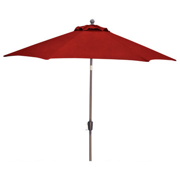 Traditions 9' Table Umbrella in Red