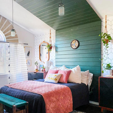 Bright & Colorful Bedroom Interior