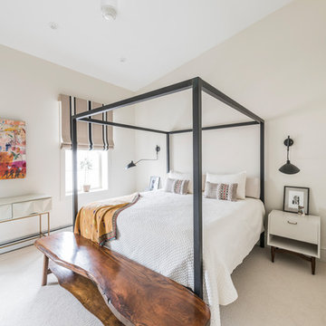 3 Modern Bedrooms & Master Bath Redesign