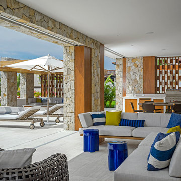 Cabo Custom Home- Veranda by Hyde Evans Design