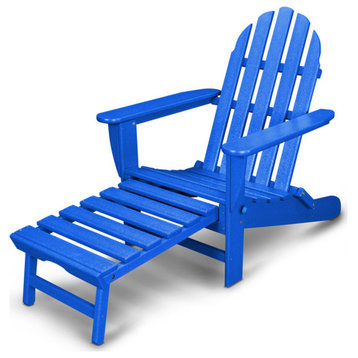 Ivy Terrace Classics Ultimate Adirondack Chair, Pacific Blue