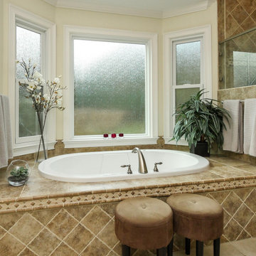 New Bay Window in Stunning Bathroom - Renewal by Andersen Bay Area, San Francisc