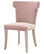 Karmen dining chair Dusty Rose Velvet set of 2