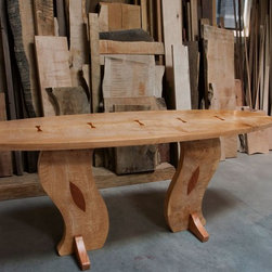Artisan Exotic Wood Craft Tables - Dining Tables