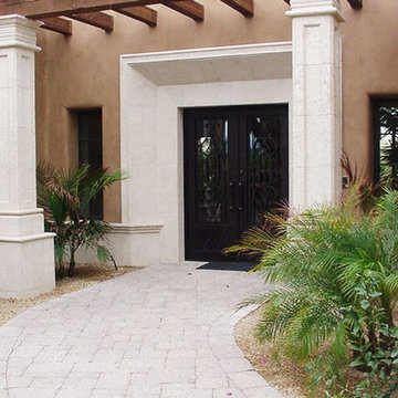 Beautiful project with several fireplace surround styles