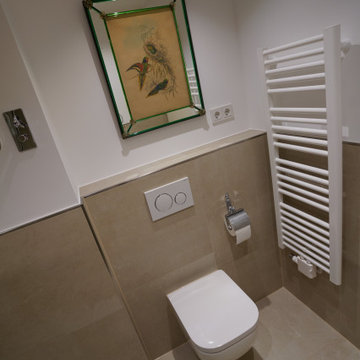 Aus einem Badezimmer wird ein Duschbad in München Bogenhausen