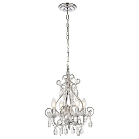 Elegant Kato Collection Pendant Chrome Finish