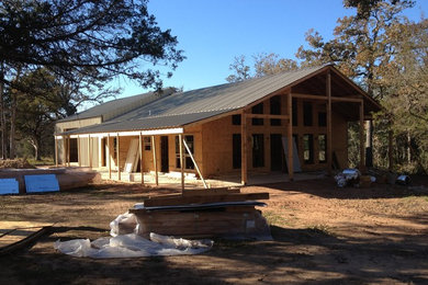 Shed - farmhouse shed idea in Houston