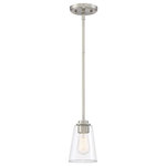 Designers Fountain - Designers Fountain 95730-SP Westin - One Light Mini Pendant - Warranty: 1 Year  Canopy IncludWestin One Light Min Satin Platinum Clear *UL Approved: YES Energy Star Qualified: n/a ADA Certified: n/a  *Number of Lights: Lamp: 1-*Wattage:60w Medium Base bulb(s) *Bulb Included:No *Bulb Type:Medium Base *Finish Type:Satin Platinum