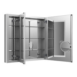 KOHLER Verdera 40-in x 30-in Aluminum Metal Surface Mount and Recessed Medicine - Medicine Cabinets