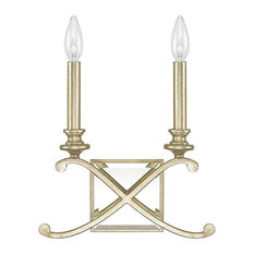 Capital Lighting 8062WG Alexander 2-Light Sconce, Winter Gold