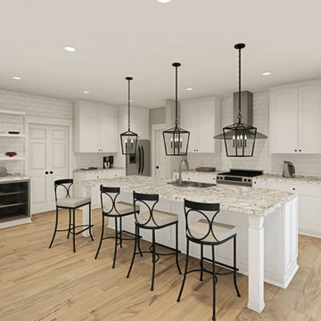 Modern Farmhouse Plan 1462-00017 (Exclusive)