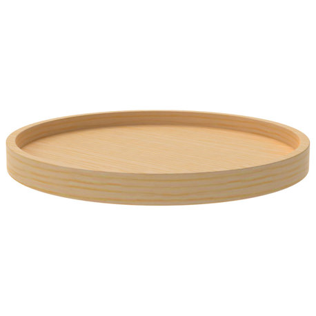 Wood Full Circle Lazy Susan for Corner Wall Cabinets With Swivel, 18"