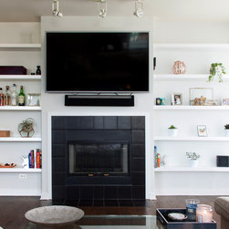 Floating Shelves in Living Room - Display And Wall Shelves 