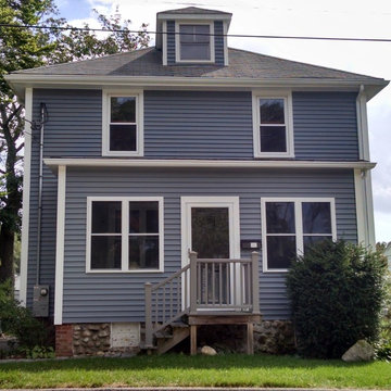 New Bedford Home Now Maintenance Free with Vinyl Siding