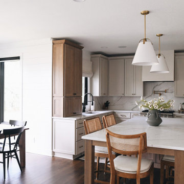 Lenexa Main Floor Transformation: Kitchen, Family Room, Mudroom, and More