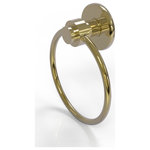 Allied Brass - Mercury Towel Ring, Unlacquered Brass - The contemporary motif from this elegant collection has timeless appeal. Towel ring is constructed of solid brass and is an ideal six inches in diameter. It is ideal for displaying your favorite decorative towels or for providing the space for daily use.