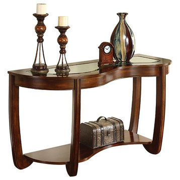 Crystal Falls Transitional Style Sofa Table