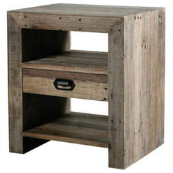 Rustic Nightstands And Bedside Tables by Marco Polo Imports