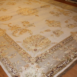 Medallion High Low Transitional Rug - Rugs