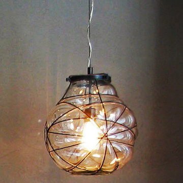 Bubble glass light
