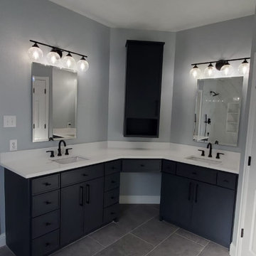 White - Full Bathroom Remodel