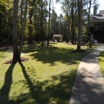 Lindsey Lakeside Drainage & Sod