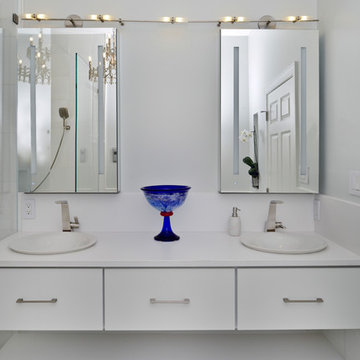 Undeniably a Spa Feeling in a Stunning Master Bathroom Remodel in Haymarket VA