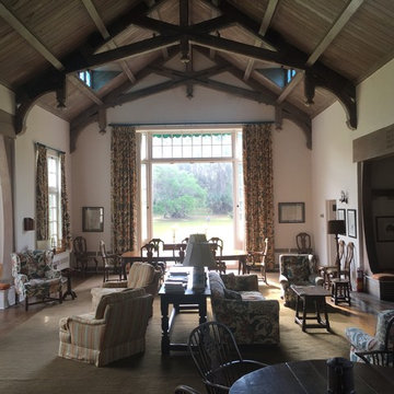 Restorative Repairs on Historic Button Gwinnett House on St. Catherines Island