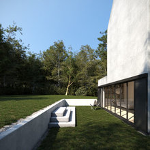 outdoor seating/retainer wall