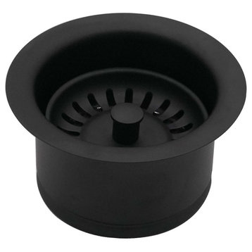 Insinkerator Style Extra-Deep Disposal Flange and Strainer, Powder Coated Flat B
