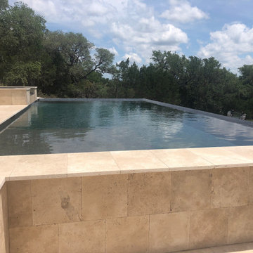 Double Vanishing Edge Pool and Spa