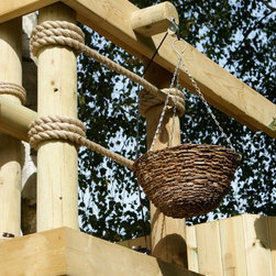School project treehouses by Treehouse Life - Garden Playhouses