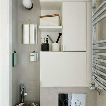 Rénovation d'un studio sous les toits parisiens