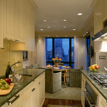 NYC Apartment Glazed Kitchen