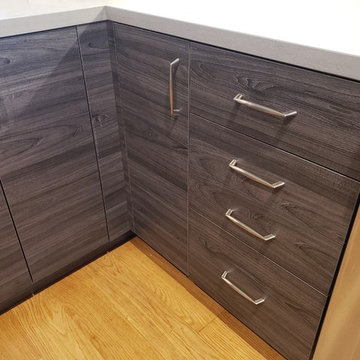 Kitchen Reface Faux Wooden Base Cabinet doors